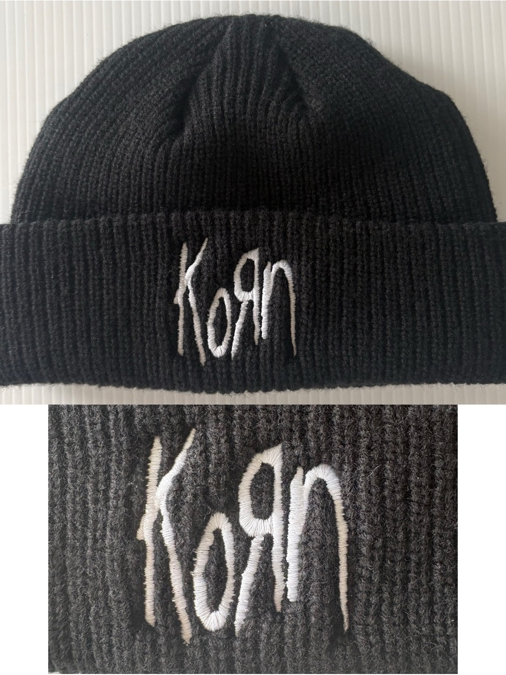 Korn Band Shallow Beanie Hat